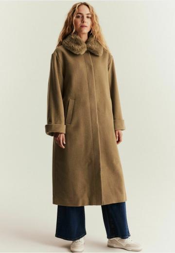 Шерстяное пальто