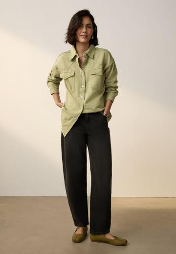 Джинсовая блузка