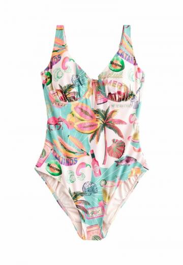 Слитный купальник