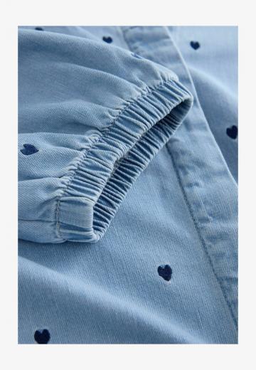 Джинсовая блузка