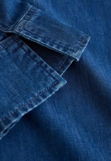 Джинсовая блузка