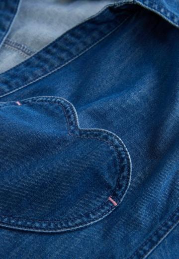 Джинсовая блузка