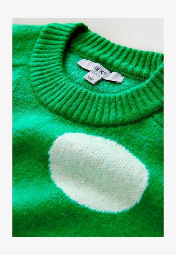 Пуловер в полоску