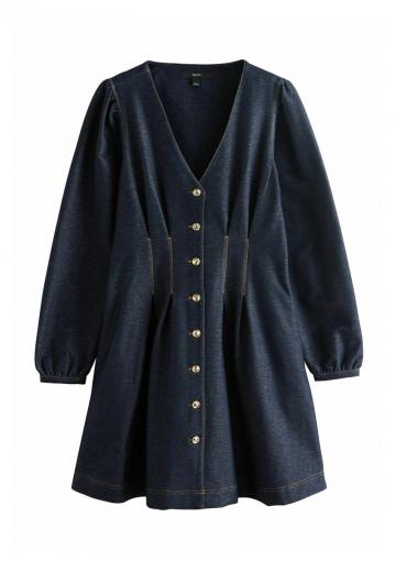 Джинсовое платье