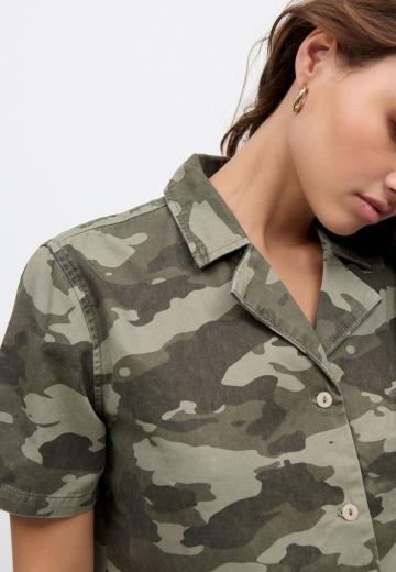 Джинсовая блузка