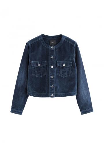 Джинсовая жилетка