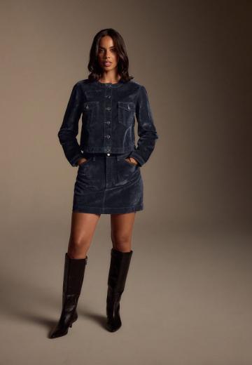 Джинсовая жилетка