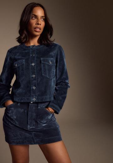 Джинсовая жилетка