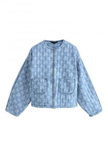 Джинсовая жилетка