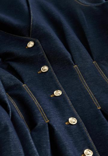 Джинсовое платье