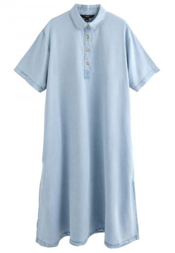 Джинсовое платье