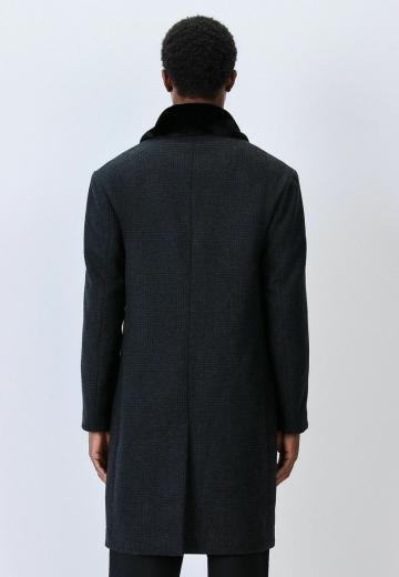 Шерстяное пальто