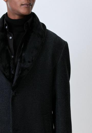 Шерстяное пальто