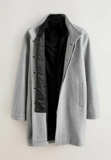 Шерстяное пальто