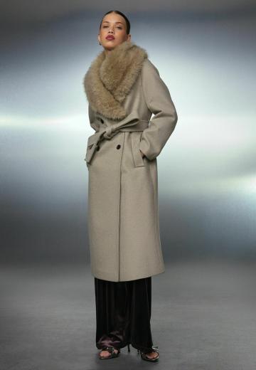 Шерстяное пальто