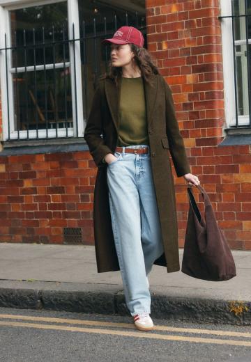 Шерстяное пальто