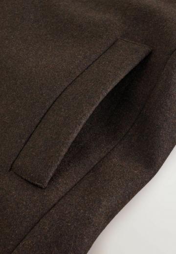 Шерстяное пальто