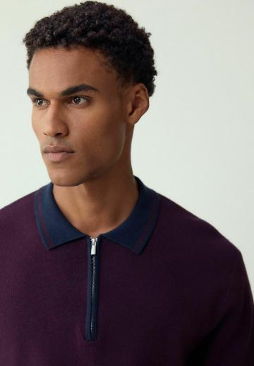 Поло с длинным рукавом