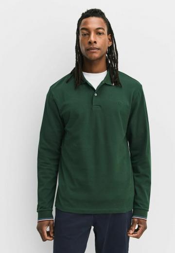 Поло с длинным рукавом