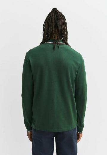 Поло с длинным рукавом