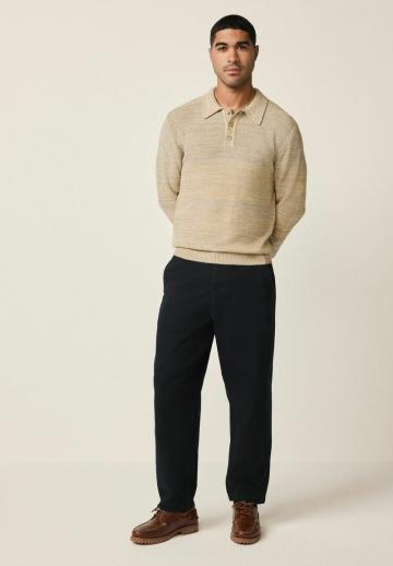 Поло с длинным рукавом