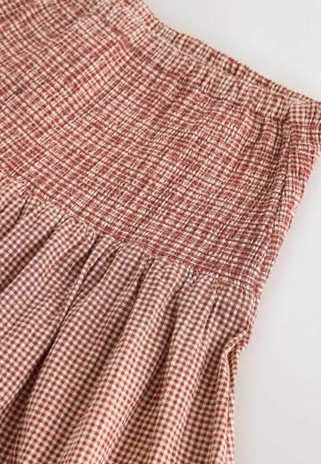 Юбка в клетку