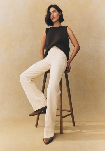 Прямые джинсы