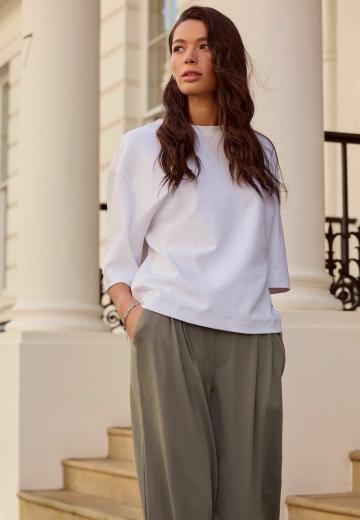 Майка с рукавом три четверти