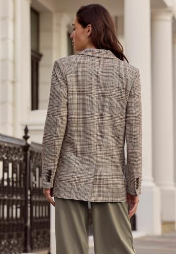 Длинный блейзер