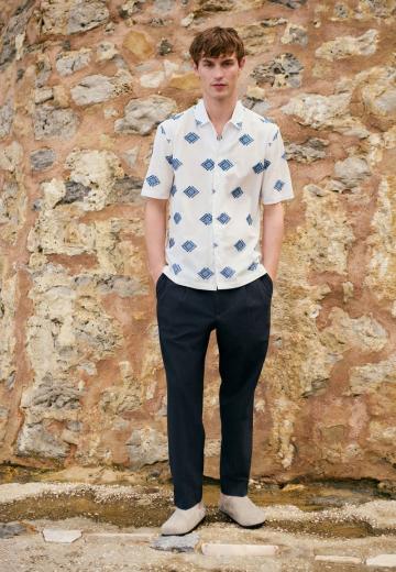 Рубашка с коротким рукавом