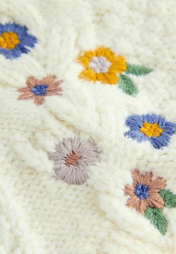 Вязаная кофта