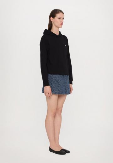 Пуловер с капюшоном