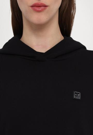 Пуловер с капюшоном