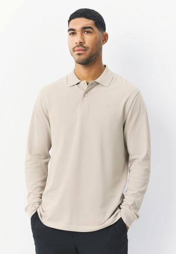 Поло с длинным рукавом