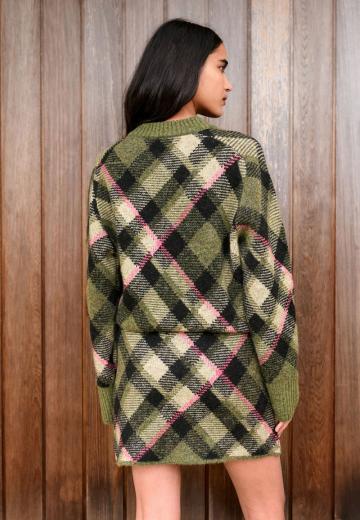 Юбка в клетку