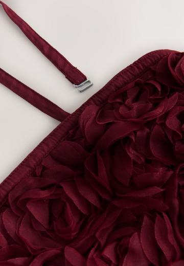 Платье без бретелек