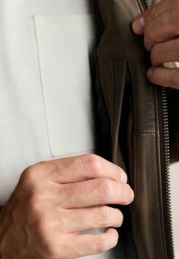 Кожаная куртка