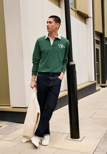 Прямые джинсы