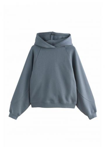 Пуловер с капюшоном