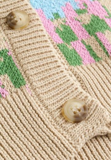 Вязаная кофта