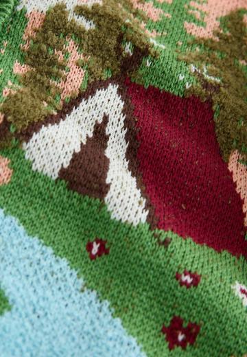 Вязаная кофта