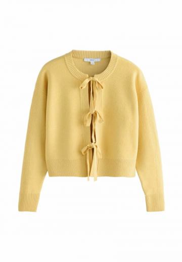 Жаккардовая вязаная кофта