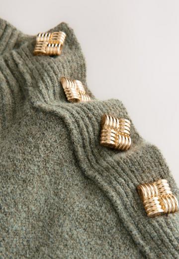 Вязаное платье