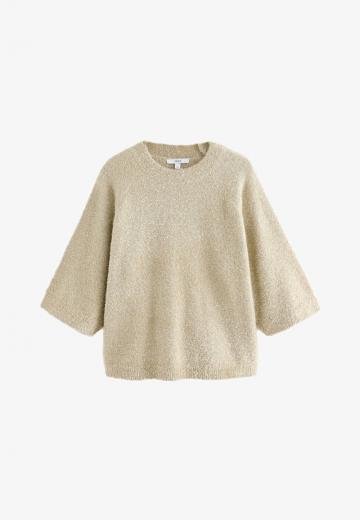 Пуловер с коротким рукавом