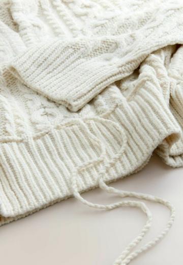 Пуловер с капюшоном