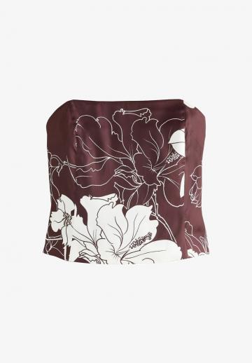 Топ без бретелек