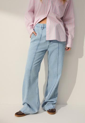 Клешеные джинсы