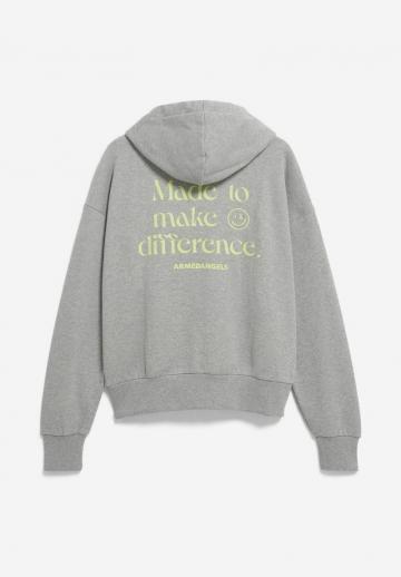 Пуловер с капюшоном