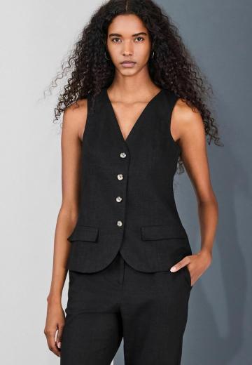 Джинсовая жилетка