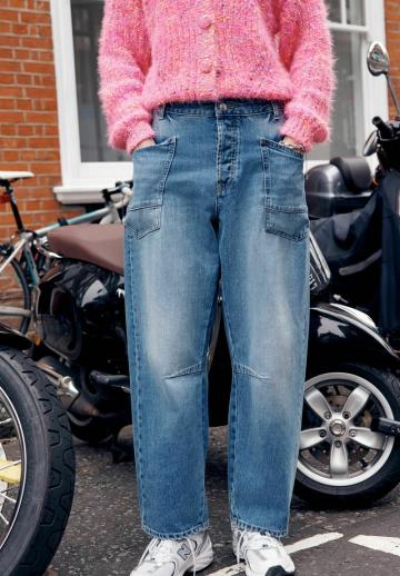 Свободные джинсы